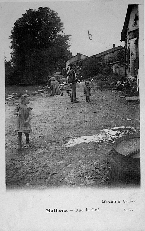Carte postale ancienne MathonS 75401