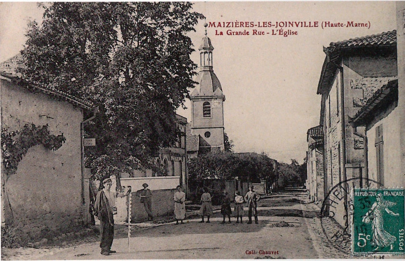 Carte postale ancienne Mazières les joinvilles 74519