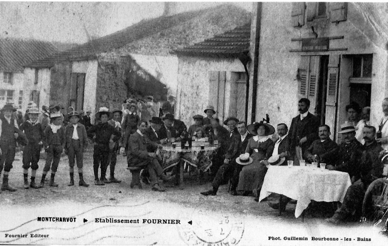Carte postale ancienne Montcharvot 73210