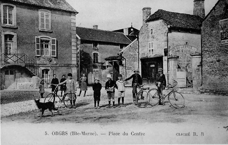 Carte postale ancienne Orges74184