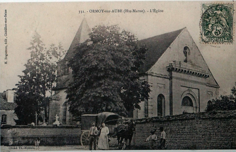 Carte postale ancienne Ormoy 74184