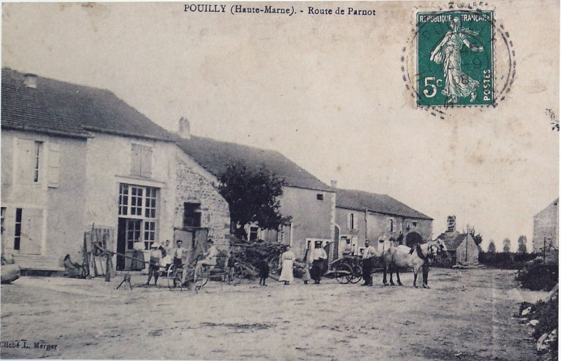 Carte postale ancienne Pouilly 73210