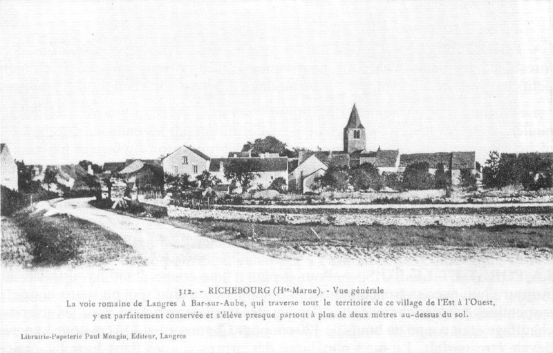 Carte postale ancienne Cp Richebourg Vue générale
