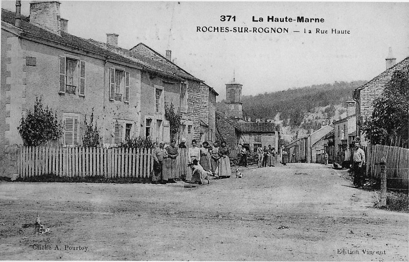 Carte postale ancienne Roches sur rognon 75305