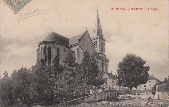 Carte postale ancienne Roches-sur-Marne Carte postale 12
