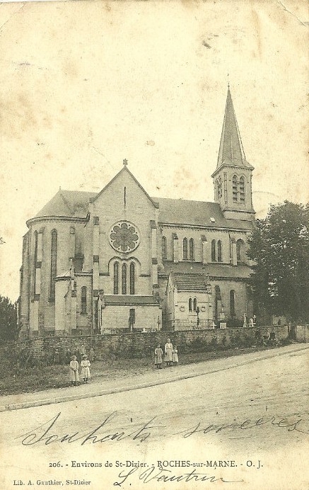 Carte postale ancienne Roches-sur-Marne Carte postale 13