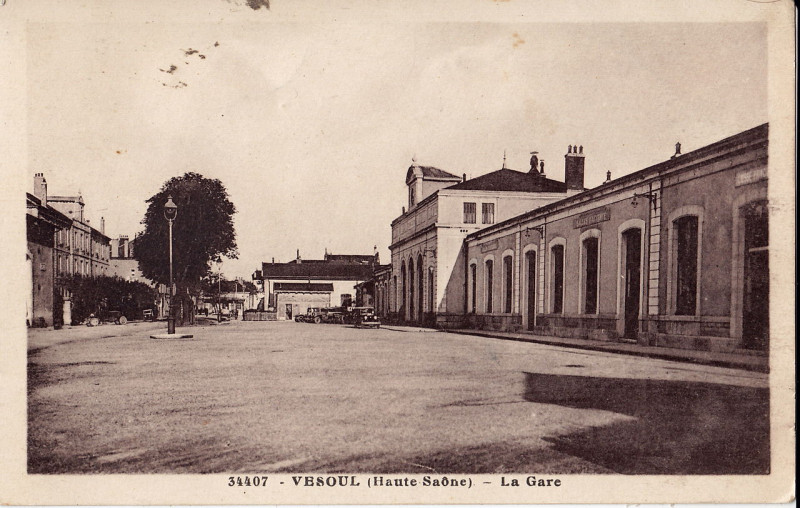 Carte postale ancienne Clb 34407 - Vesoul - La Gare