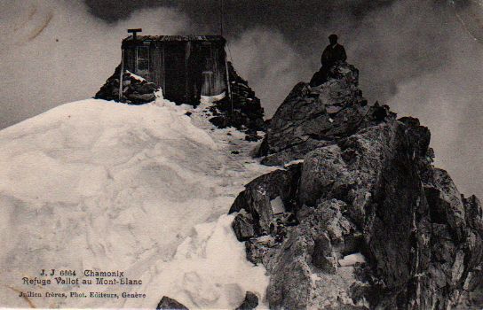 Carte postale ancienne Cabane-vallot