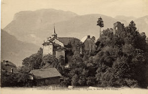 Carte postale ancienne Carte-postale-chateau