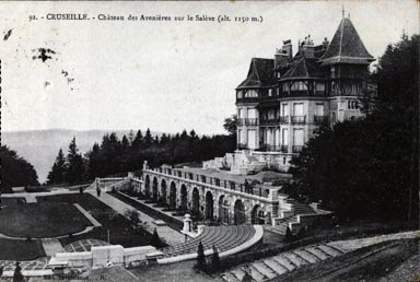 Carte postale ancienne Chateau des Avenieres