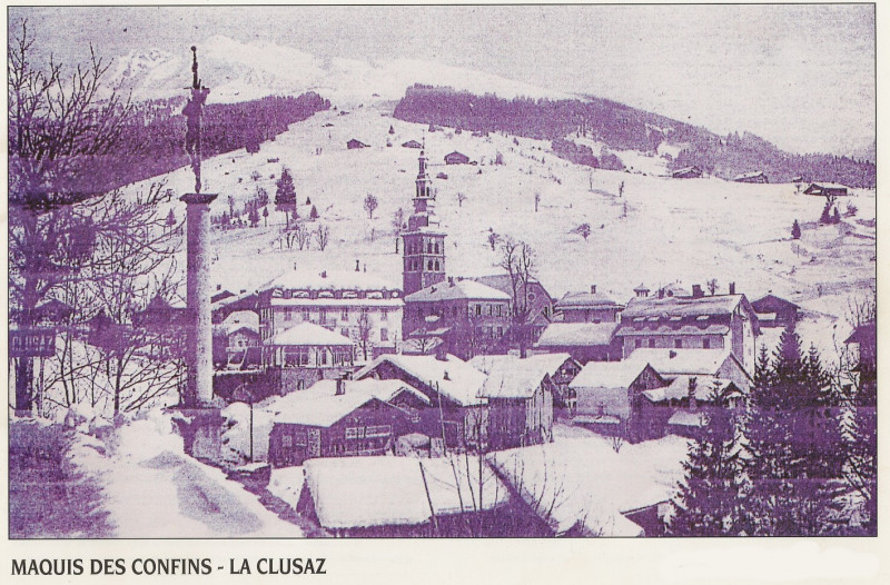 Carte postale ancienne Paysage d'époque