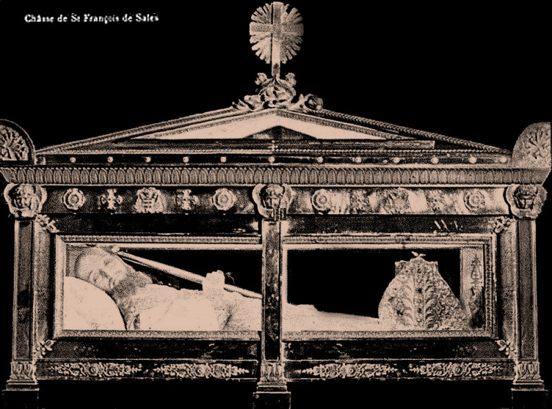 Carte postale ancienne Tombeau de François de Sales