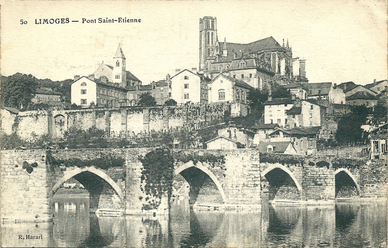 Carte postale ancienne Limoges-Cp-07