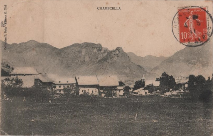 Carte postale ancienne Champcella Cpa