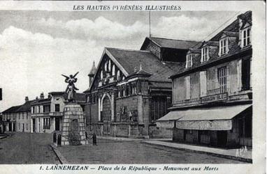 Carte postale ancienne Vieux Lannemezan 4