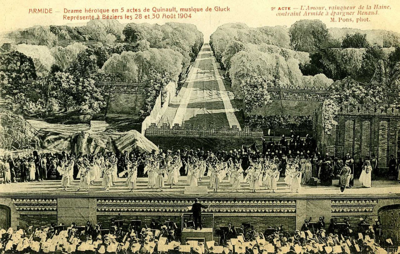 Carte postale ancienne Opéra Armide