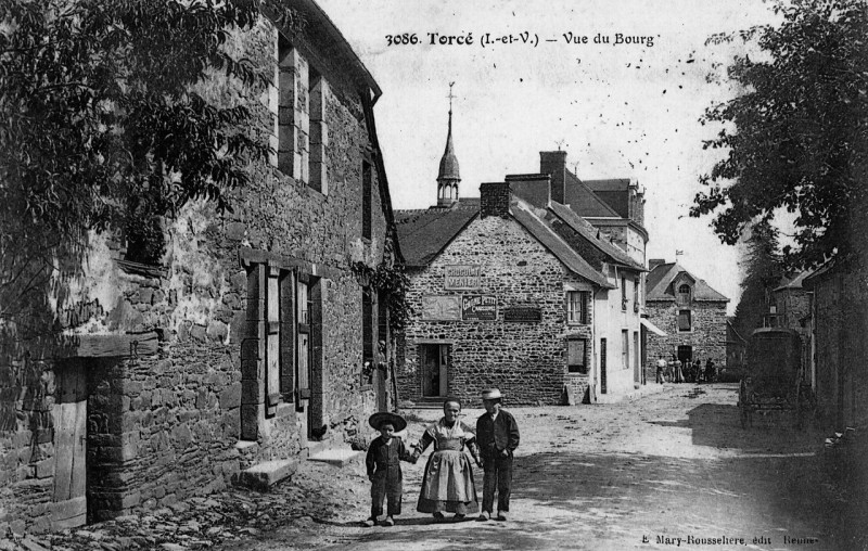 Carte postale ancienne 1900 Torce