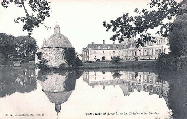 Carte postale ancienne Balazé Le Châtelet