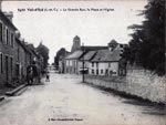 Carte postale ancienne Centre bourg Val d'Izé