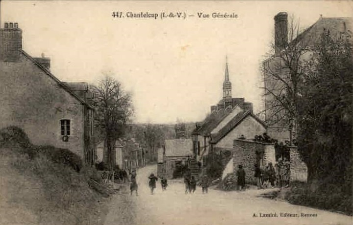 Carte postale ancienne Chanteloup vue generale