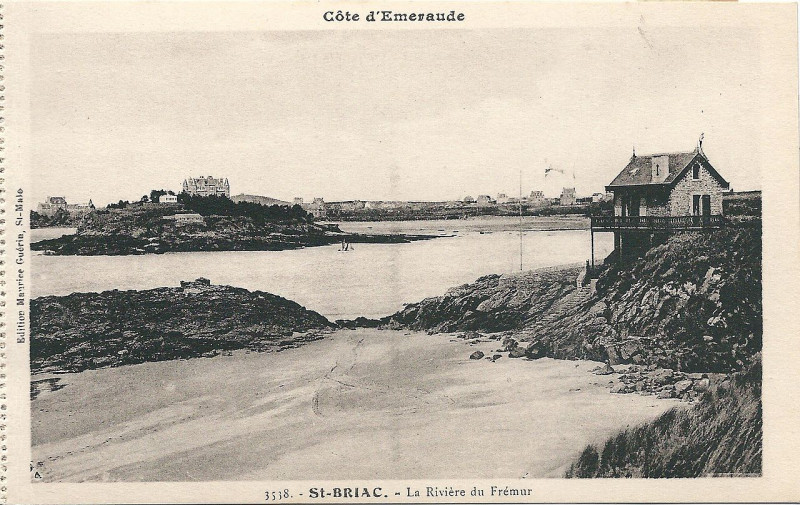 Carte postale ancienne Côte d'Emeraude-Fr-35-Saint Briac-2