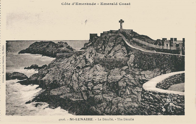 Carte postale ancienne Côte d'Emeraude-Fr-35-Saint-Lunaire-1