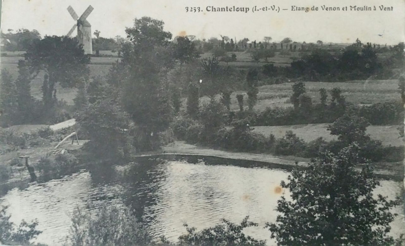 Carte postale ancienne Etang de venon