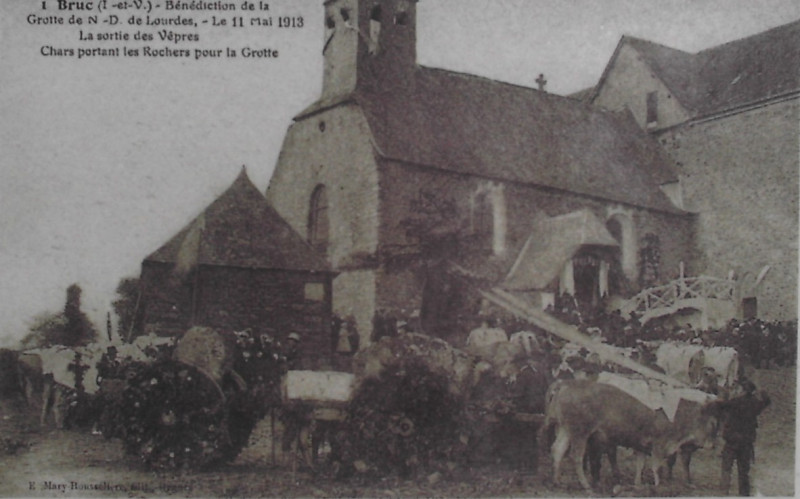 Carte postale ancienne Grotte freval 2