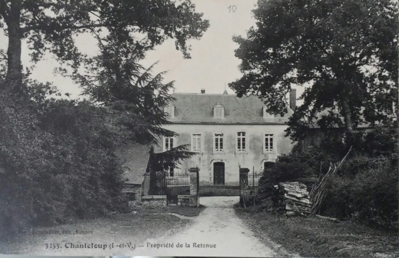 Carte postale ancienne La retenue