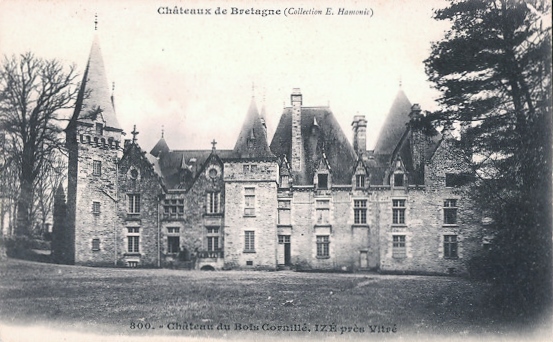 Carte postale ancienne Le château du Bois Cornillé