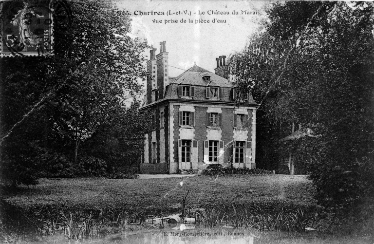 Carte postale ancienne Le Château du Marais.