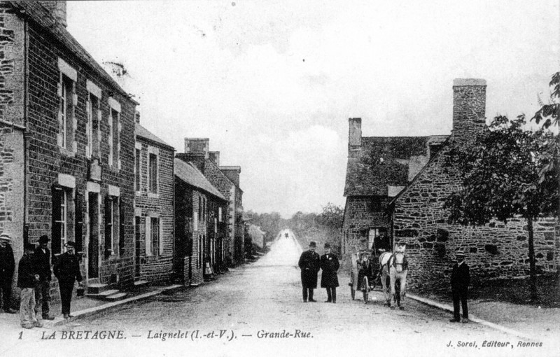 Carte postale ancienne Rue du maine