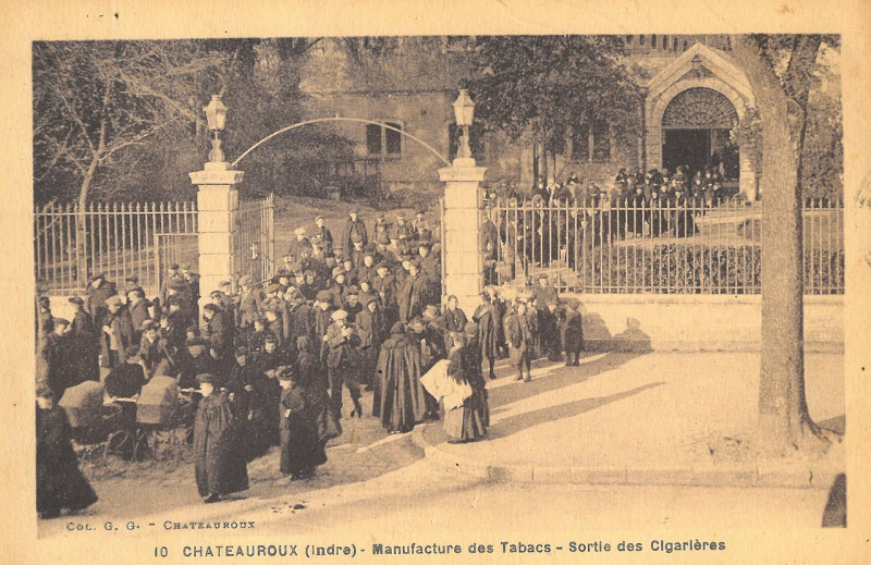 Carte postale ancienne Chateauroux - Manufacture