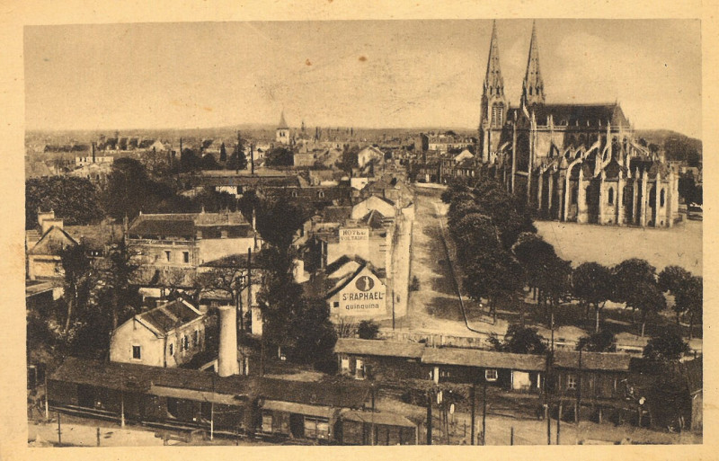 Carte postale ancienne Chateauroux - Vue