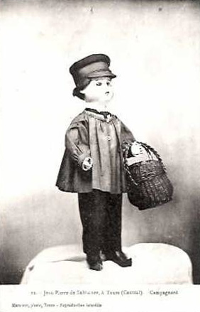 Carte postale ancienne Sublaines-poupée-jeanpierre