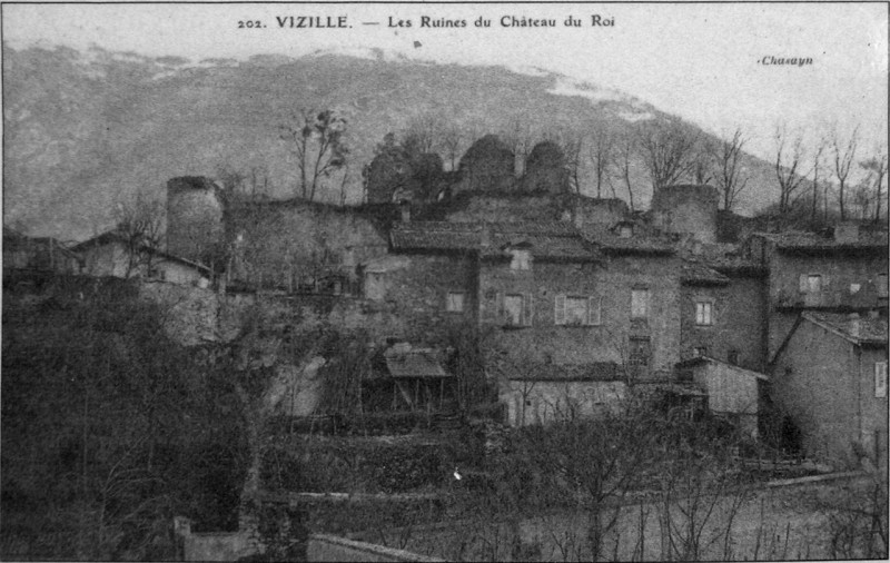Carte postale ancienne Château du Roi Cpa