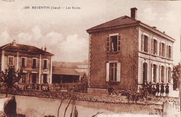 Carte postale ancienne Ecole rev 1900