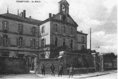 Carte postale ancienne Champans2