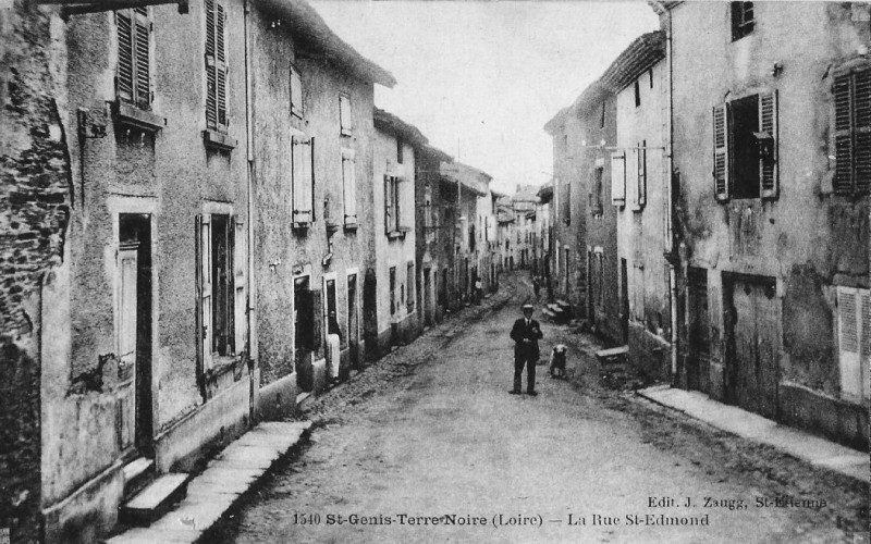 Carte postale ancienne Saint Genis Terrenoire à Genilac