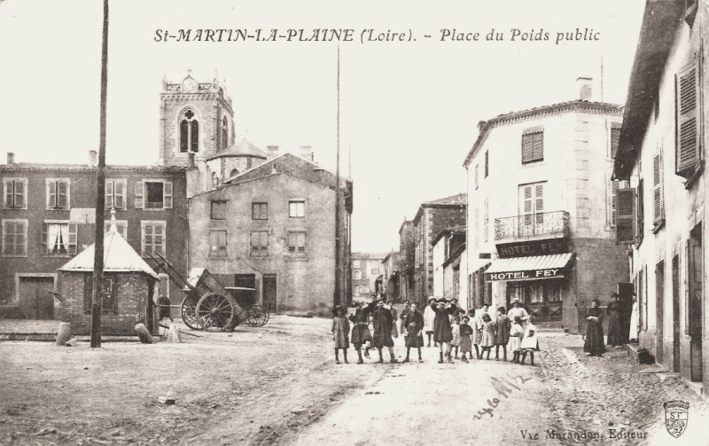 Carte postale ancienne Saint-Martin autrefois 3