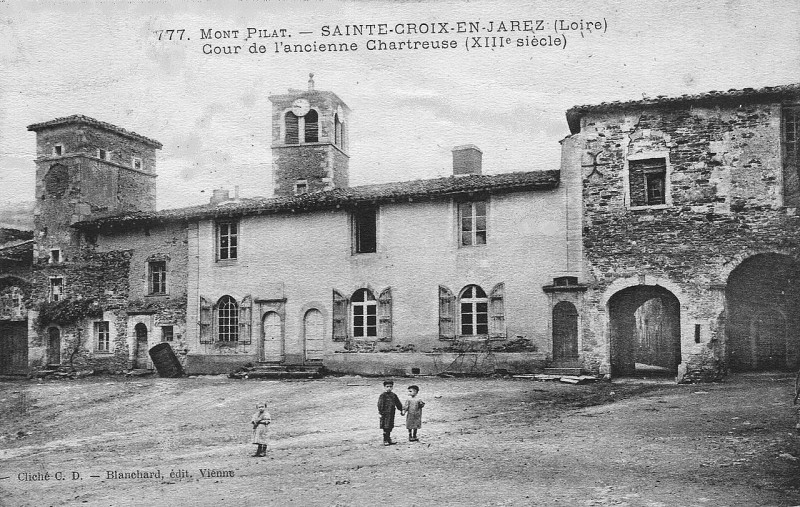 Carte postale ancienne Sainte-croix1