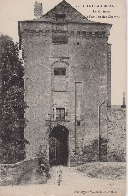 Carte postale ancienne Châteaubriant - Pavillon des Champs (CP Vasselier) à Châteaubriant