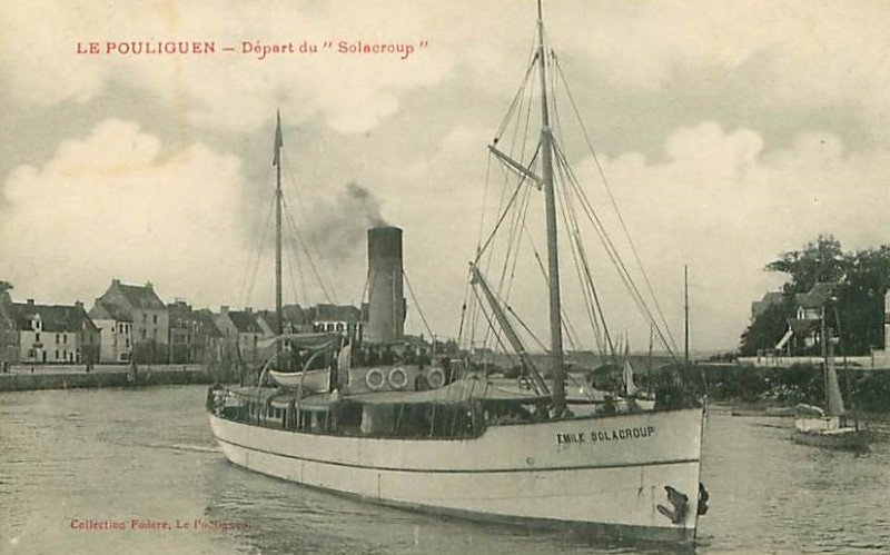 Carte postale ancienne Vapeur Emile Solacroup (8)