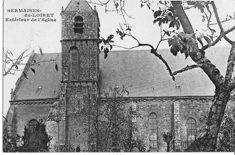 Carte postale ancienne Cp de Sermaises 007 à Sermaises