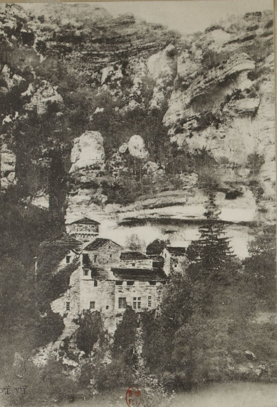 Carte postale ancienne Carte postale de Lozère - Château de La Caze