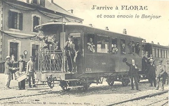 Carte postale ancienne Florac