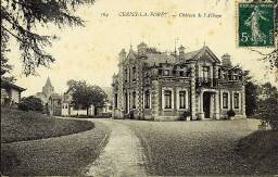 Carte postale ancienne Chateau de l'abbaye