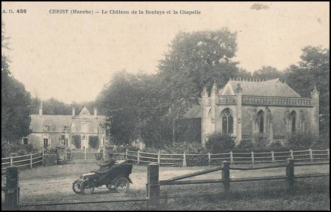 Carte postale ancienne Château de La Boulaye, 1900