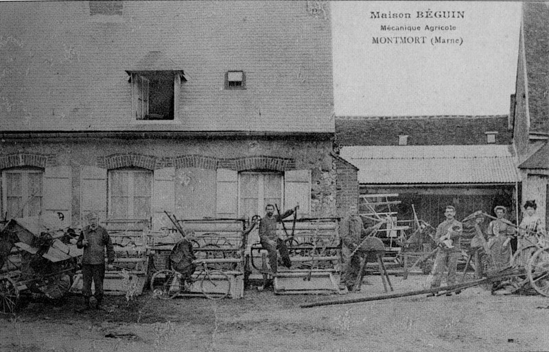 Carte postale ancienne Beguin 07866 Montmort