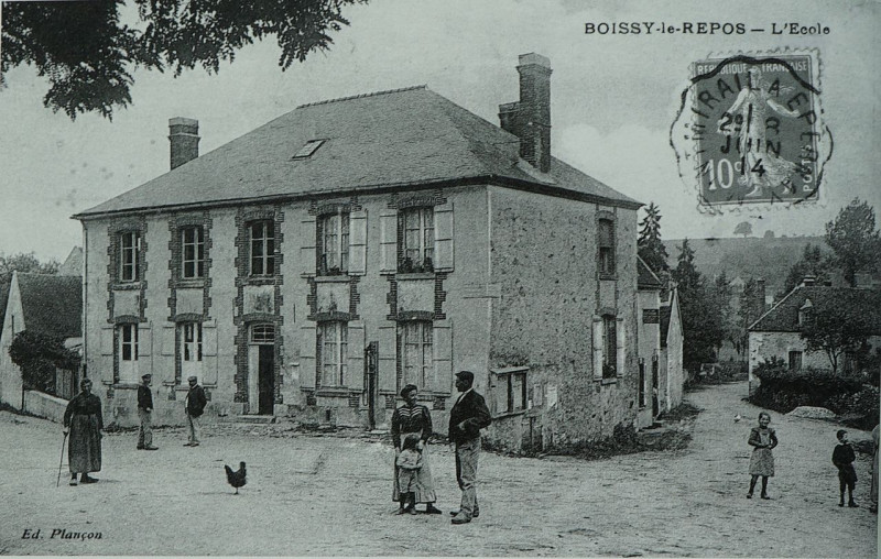 Carte postale ancienne C08475 Boissy le Repos 1914